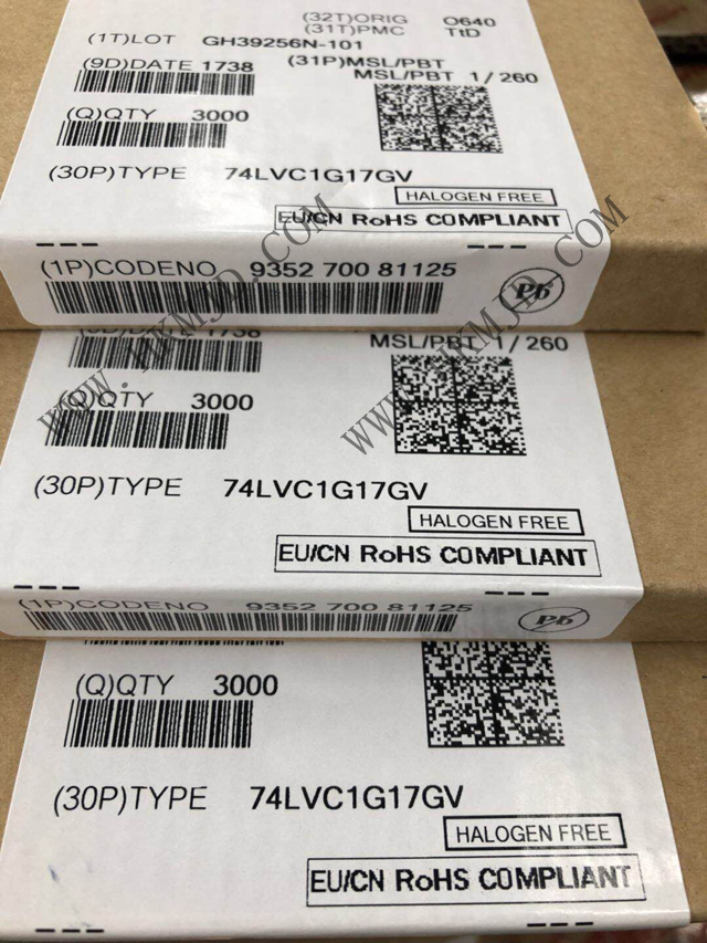 NXP 74LVC1G17GV 邏輯緩沖器，驅(qū)動(dòng)器，接收器，收發(fā)器