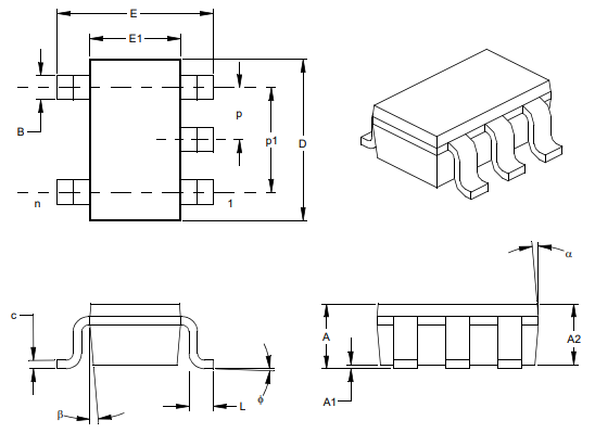 （Microchip）溫度傳感器TC77-5.0MCTTR-VAO 數(shù)字，本地 -40°C ~ 125°C 12 b SOT-23-5