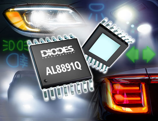 Diodes 公司宣布推出AL8891Q LED 驅(qū)動(dòng)器，擴(kuò)大符合汽車標(biāo)準(zhǔn)的產(chǎn)品組合。