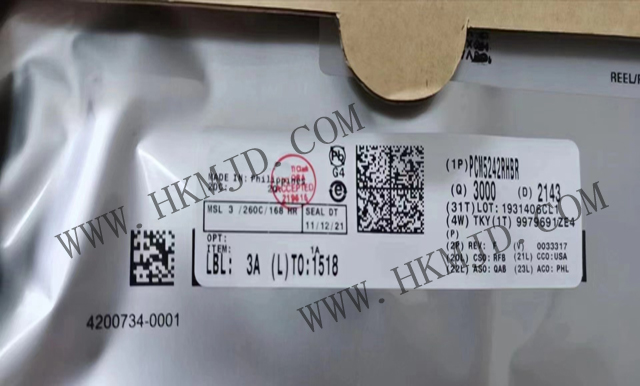 PCM5242RHBR (TI) 4.2VRMS DirectPath?、32 位、384kHz、114dB 音頻立體聲 DAC