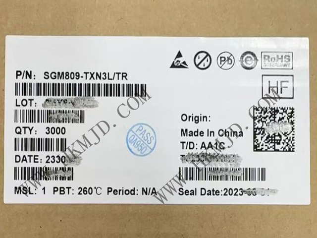 SGM809-TXN3L：低功耗微處理器監(jiān)控電路，3.08V 精準電壓監(jiān)測