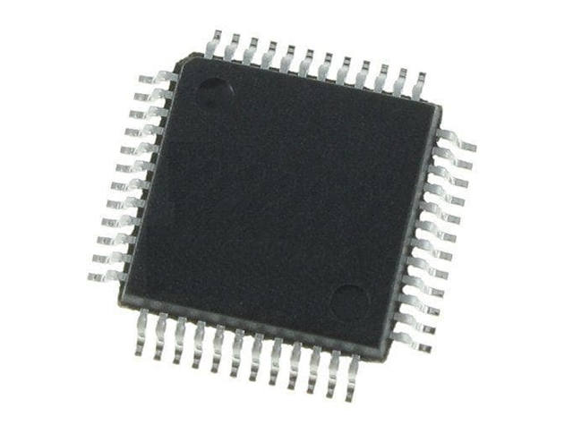 主流微控制器STM32F102CBT6：48 MHz CPU，具備USB FS