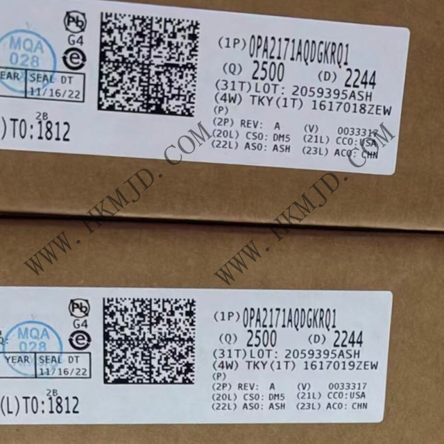 汽車級放大器_OPA2171AQDGKRQ1_36V、3MHz、低功耗運算放大器