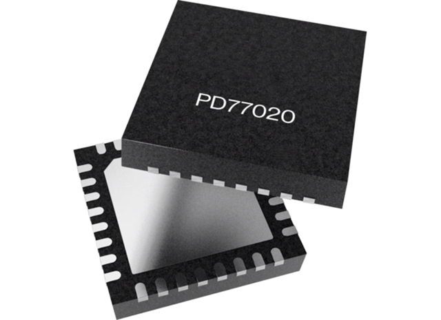 Microchip電源開關(guān) IC - POE / LAN：PD77020-011000 （PoE）電源管理控制器