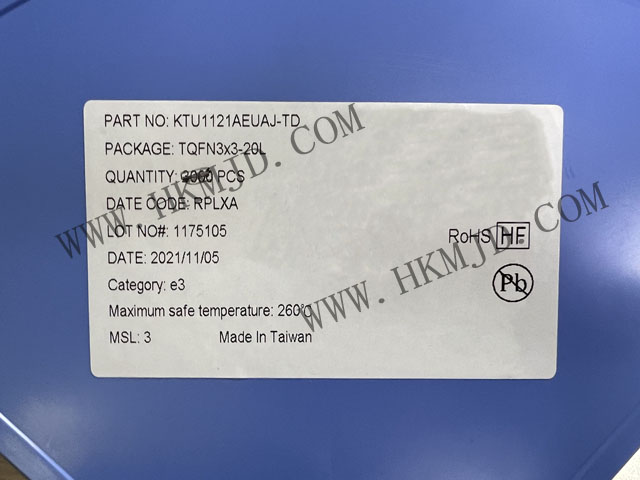 【供應(yīng)原裝】Kinetic KTU1121AEUAJ-TD USB Type-C端口保護(hù)芯片