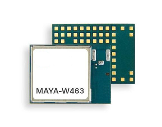 u-blox MAYA-W463-00B三頻段通信模塊，支持Wi-Fi 6、藍牙5.4和802.15.4