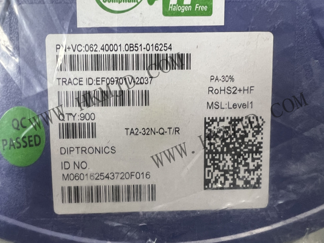 現(xiàn)貨供應Diptronics TA2-32N-Q-T/R側(cè)推式觸覺開關，專為緊湊空間設計