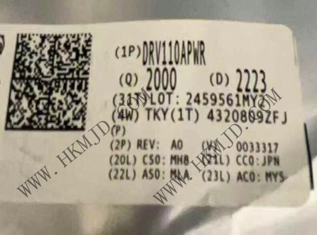 供應(yīng) TI DRV110APWR 單通道繼電器低側(cè)驅(qū)動器，集成電流調(diào)節(jié)功能